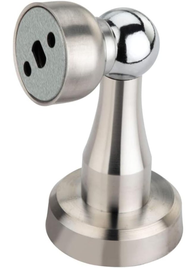 صدادة باب مغناطيسية أنيقة من الستانلس ستيل مع براغي ، سدادة باب شديدة التحمل للمنزل والمكتب عبوة من 5 قطع) - Image 2